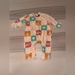 Disney Minnie Mouse Vintage Infant Full Body One-Piece - BoxLunch Exclusive